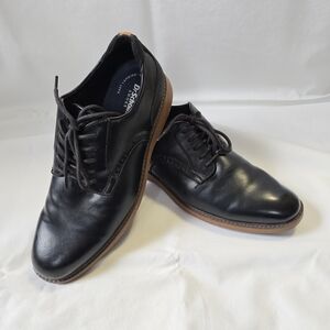 Dr. Scholl's Black Leather Oxfords Dress Shoes - Size 9.5